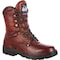 Georgia Boot Eagle Light, Men's Work Boot, 13 M, Leather, 8 in Height, Russet Wildwood G8083 - alternate 1